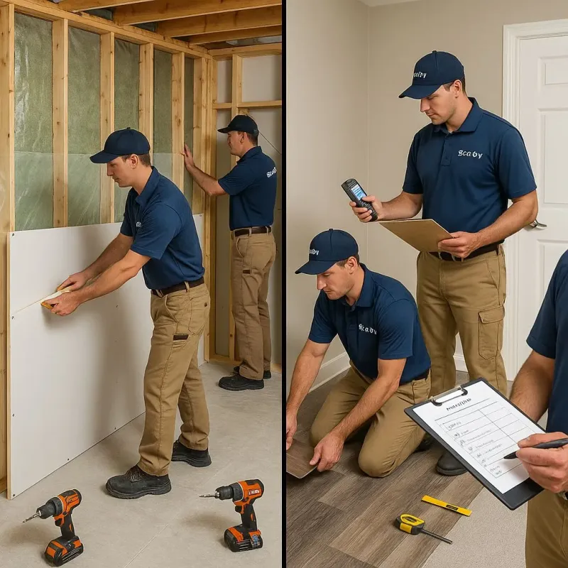 Repairs and Reconstruction process in Dennison, OH
